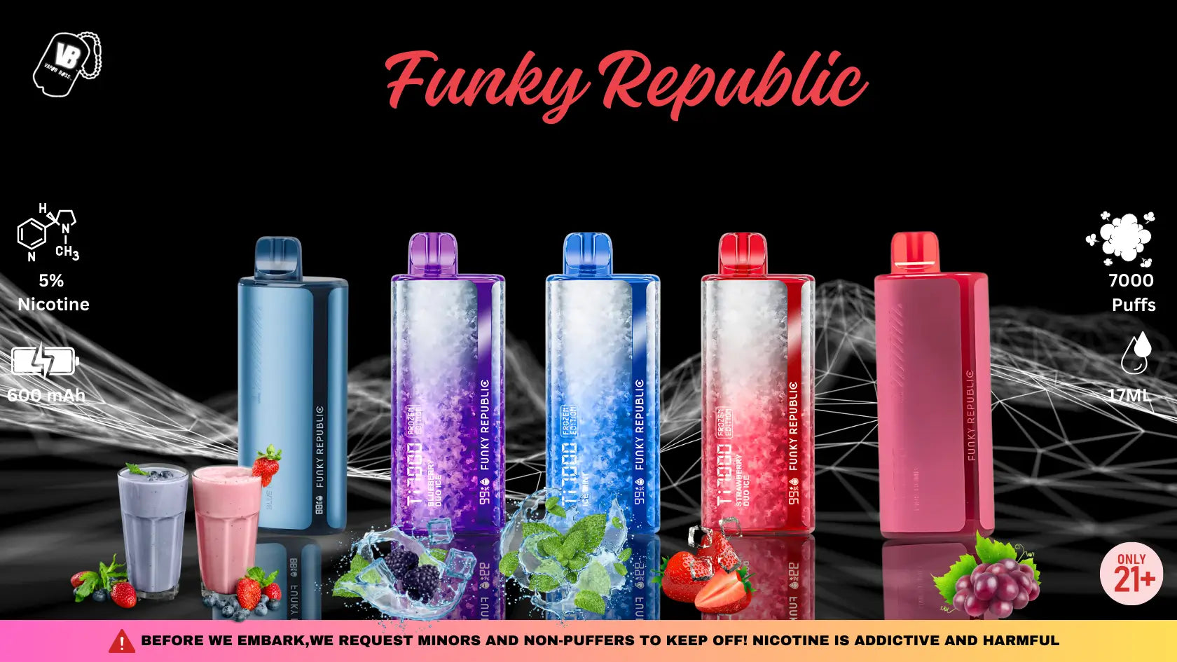 Funky Republic Flavors