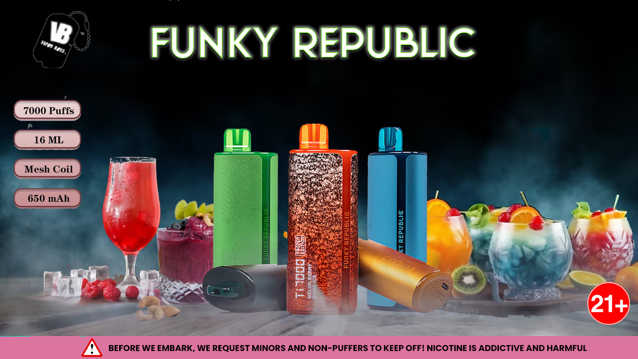 Funky Republic Vape Flavors