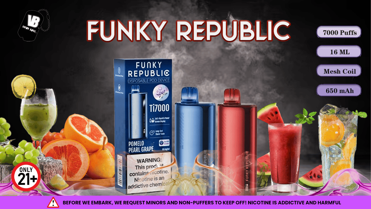 Explore Funky Republic Vaping Devices
