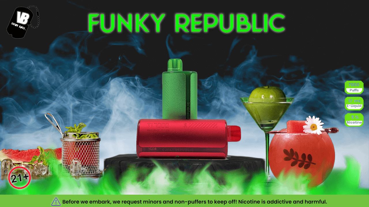 Elevate The Vaping Style With Flavorful Funky Republic