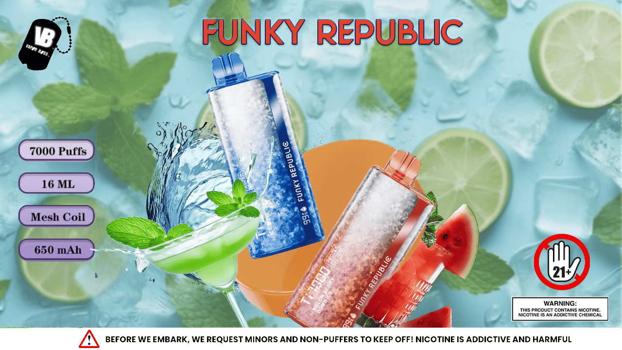 A Deep-Dive Into the Features of Funky Republic Vape