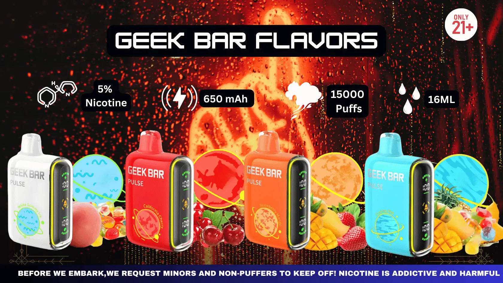 Geek Bar Flavors