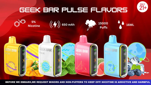 Geek Bar Pulse Mode | Check Geek Bar Price, Flavors, Specs Geek Bar Pulse Mode | Check Geek Bar Price, Flavors, Specs