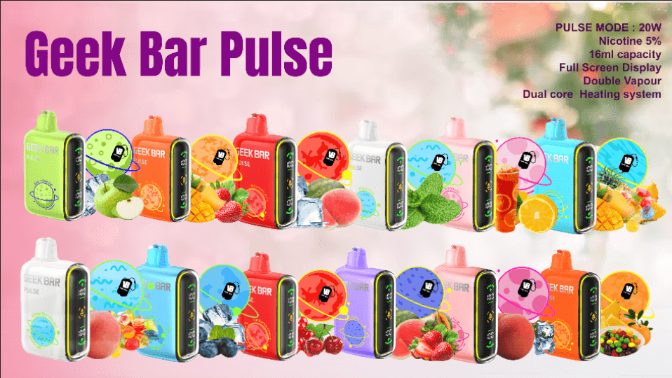 Geek Bar Pulse Flavors