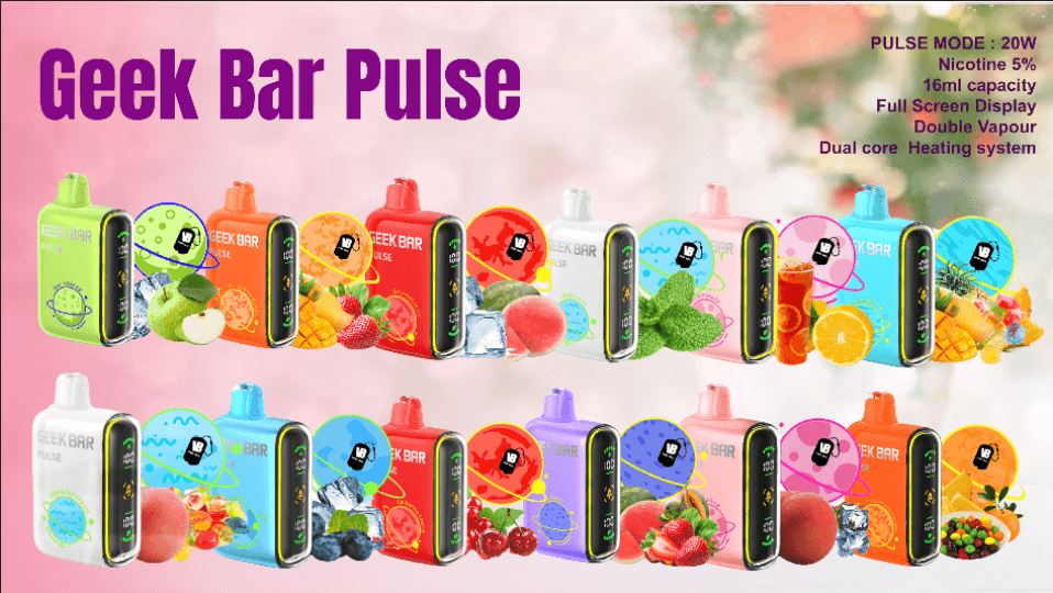 elf bar vape uk How Many Flavor Does Geek Bar Pulse Have? Geek Bar Pulse Flavor List – Vapz  Vape Wholesale