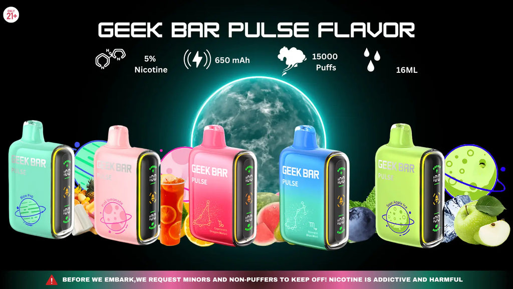 2025's Top Geek Bar Pulse Flavors for Every Vaper 2025's Top Geek Bar Pulse Flavors for Every Vaper