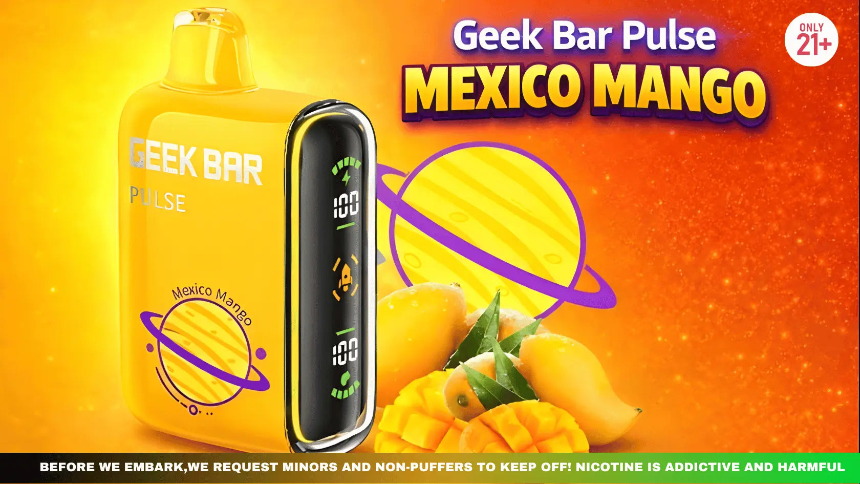 Geek Bar Pulse Mexico Mango