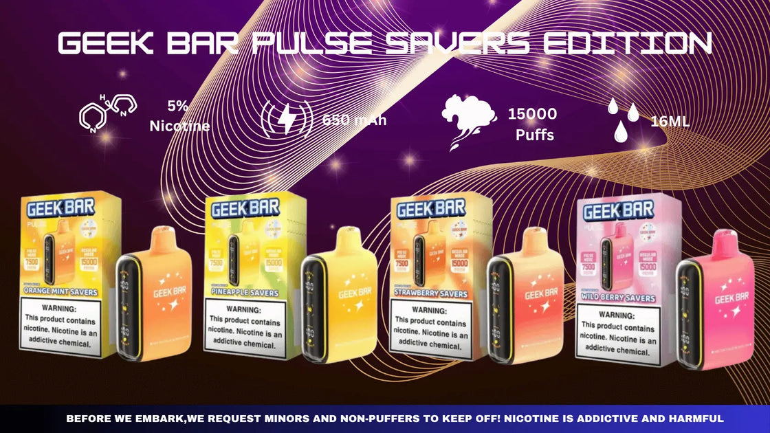 geek bar savers flavor Geek Bar Pulse Savers Edition Review