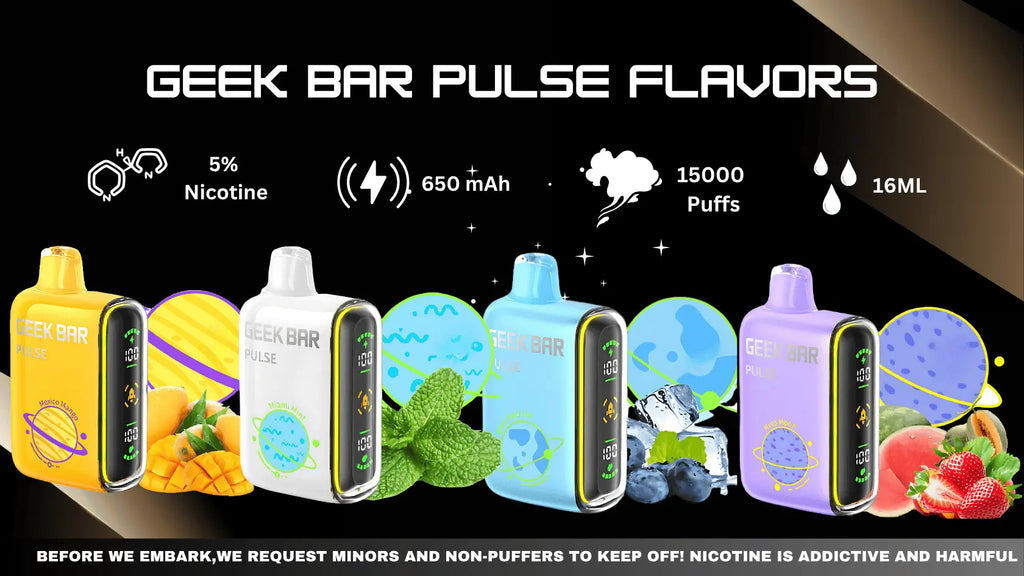 Geek Bar Pulse Review | Flavors, Pulse Mode & 15,000 Puffs