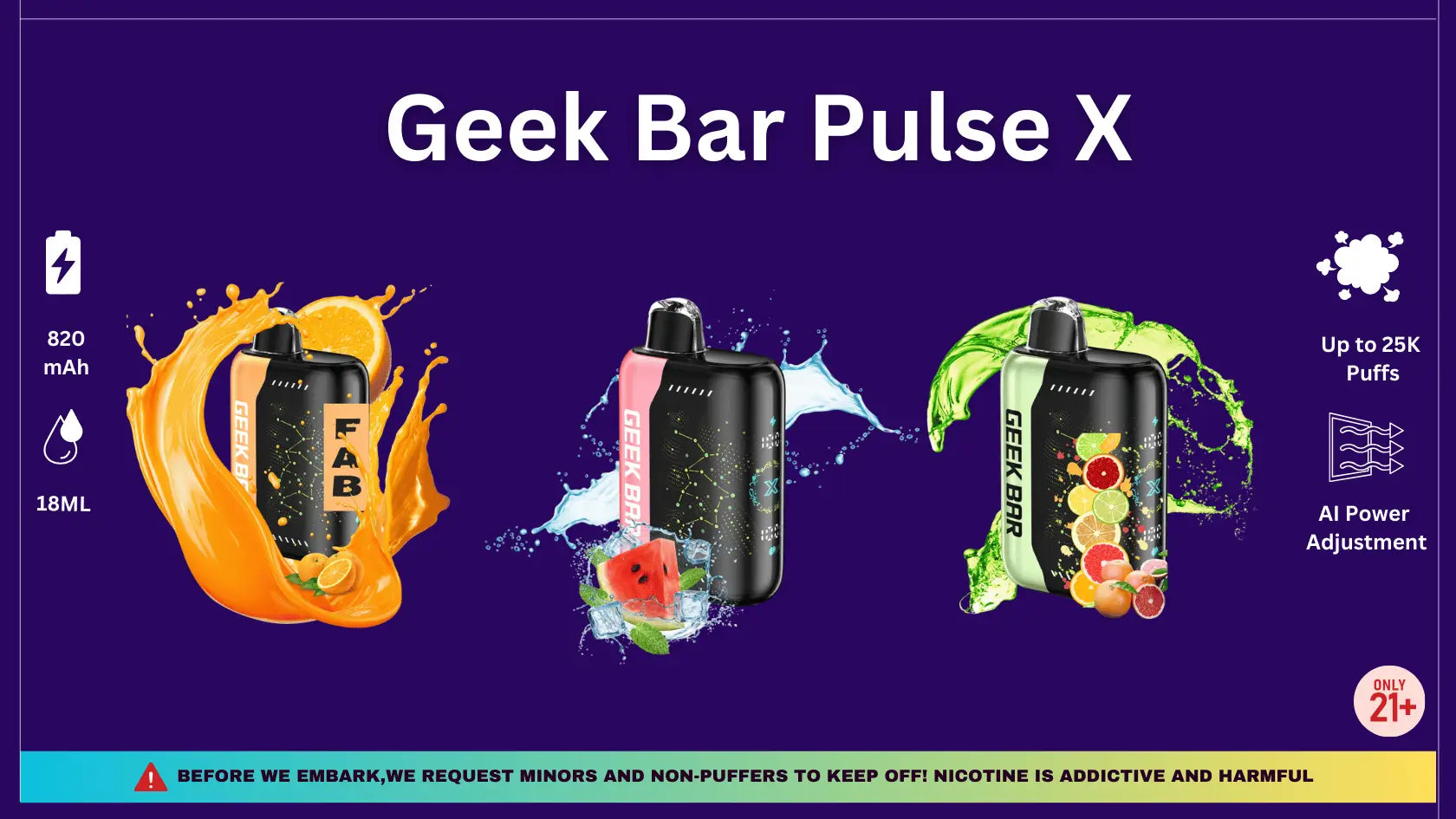 Geek Bar Pulse X Vape