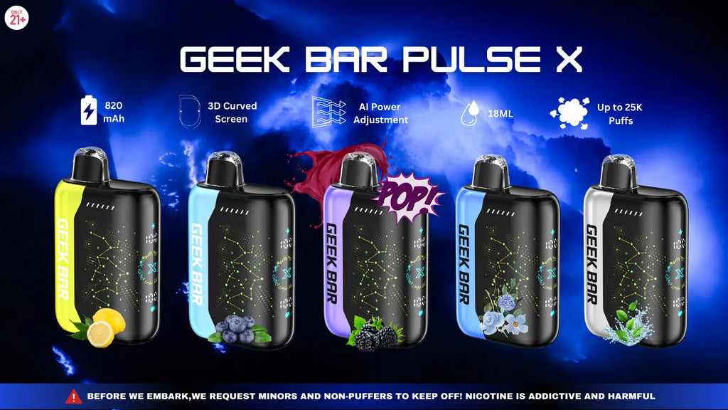 Geek Bar Pulse Constellations Geek Bar Pulse 15000 Disposable .98 Geek Bar  Pulse X 25K