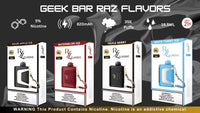 raz geek bar flavors Raz Geek Bar — Complete Geek Bar Buyer's Guide