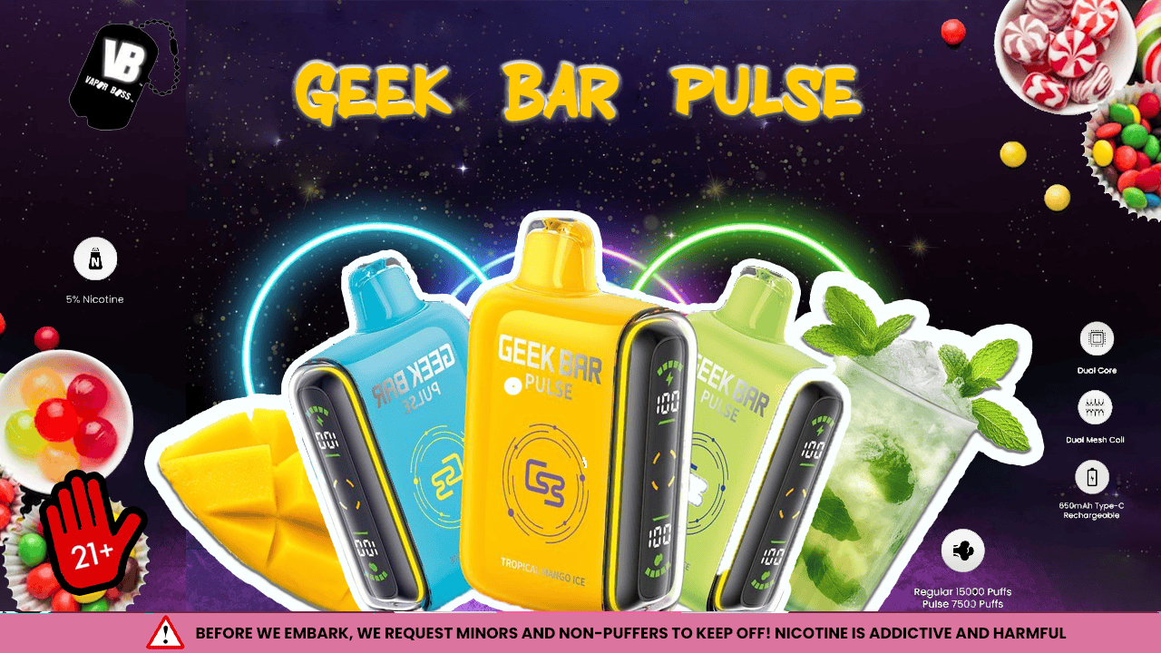 Geek Bar Pulse: Redefining the New Trend in the Vaping Industry Geek Bar Pulse: Redefining the New Trend in the Vaping Industry