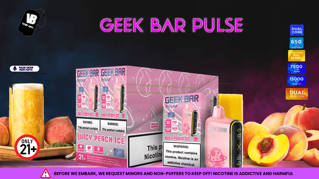 Geek Bar Pulse 15000 Flavors