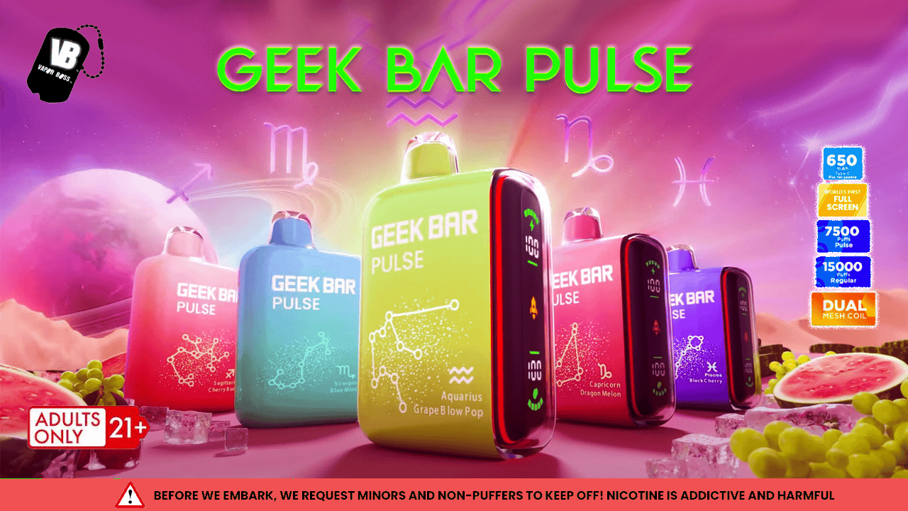 elf bar vape uk Geekbar Pulse 15k – Nephos Vapes main image 1