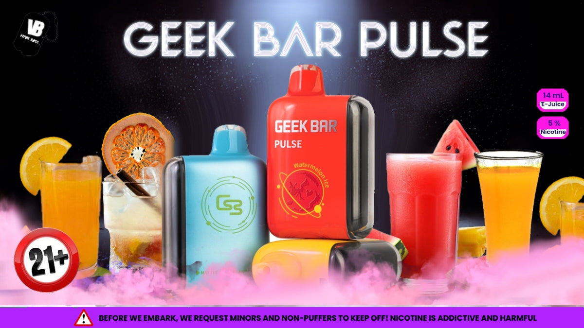Upgrade Your Boring Vape Gadget to the Geek Bar Pulse