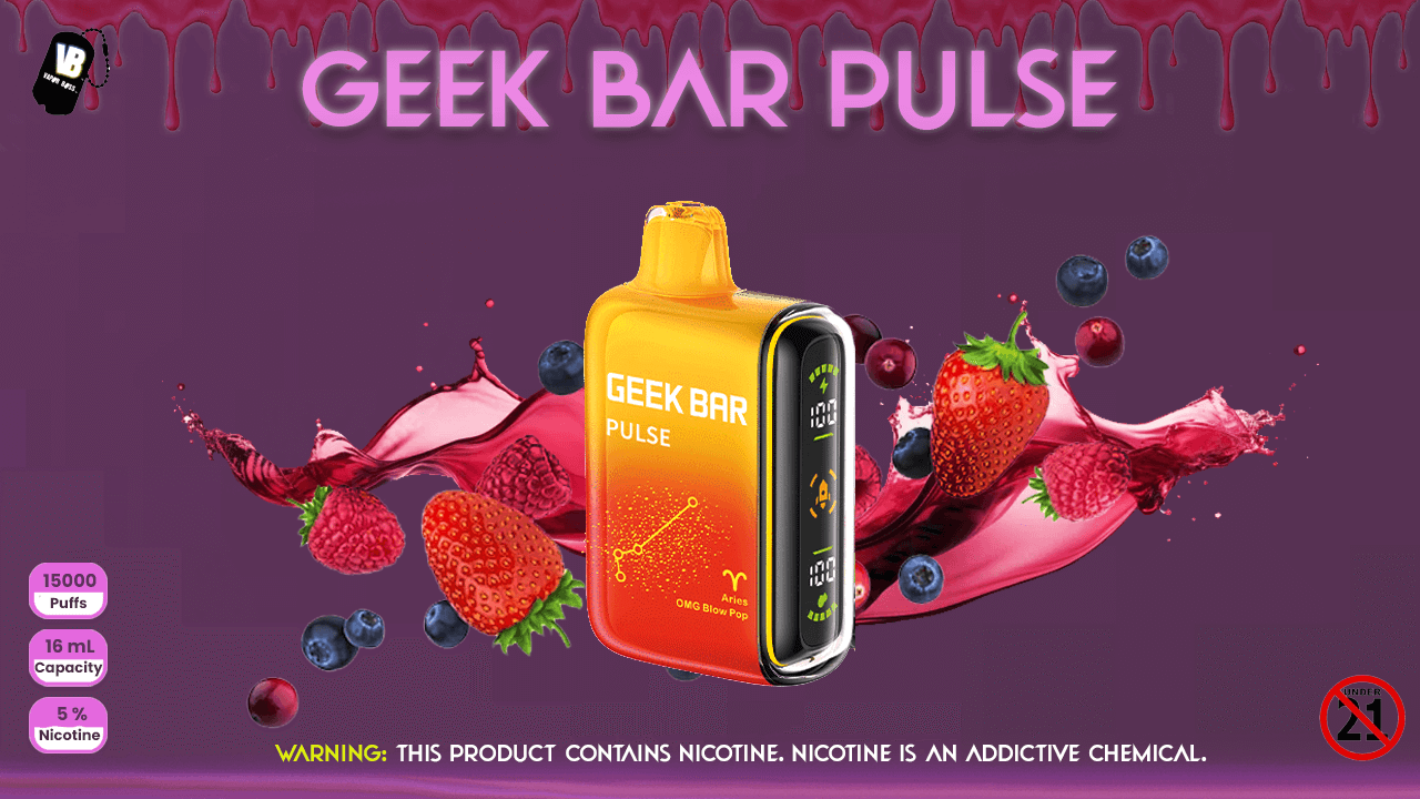 Geek Bar Pulse Review: Rich Flavors And Smooth 15000 Hits Geek Bar Pulse Review: Rich Flavors And Smooth 15000 Hits