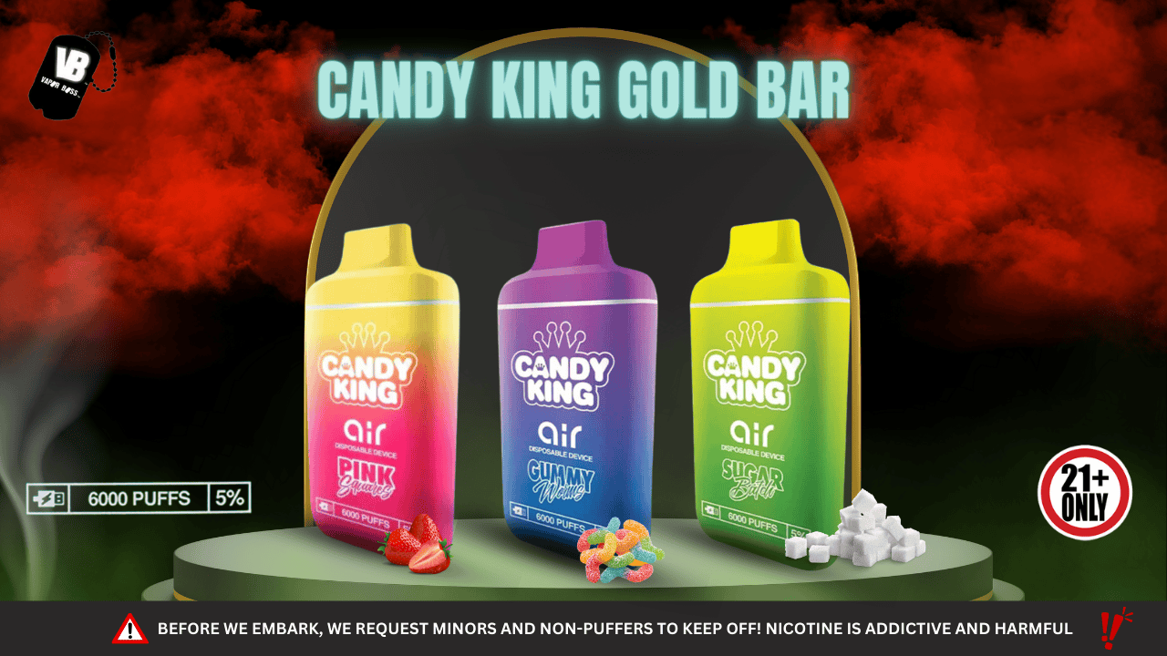 Candy King Gold Bar Flavors