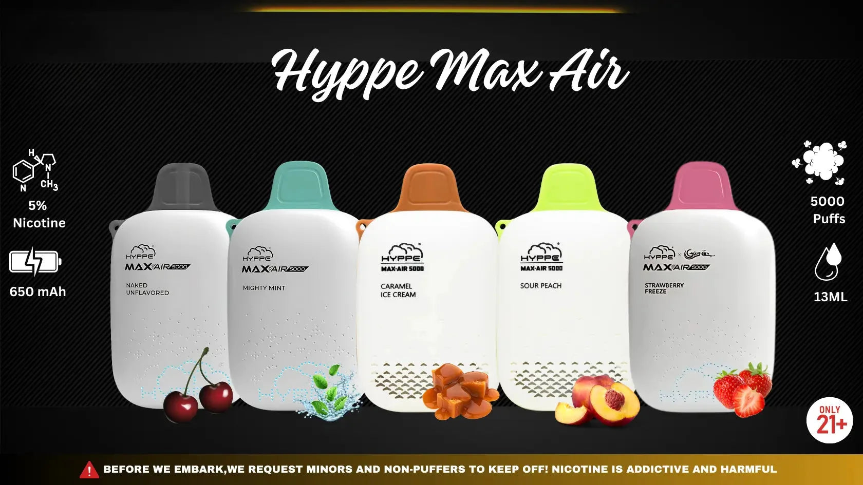 Hyppe Max Air Disposable: Smooth, Rich Vape Anywhere