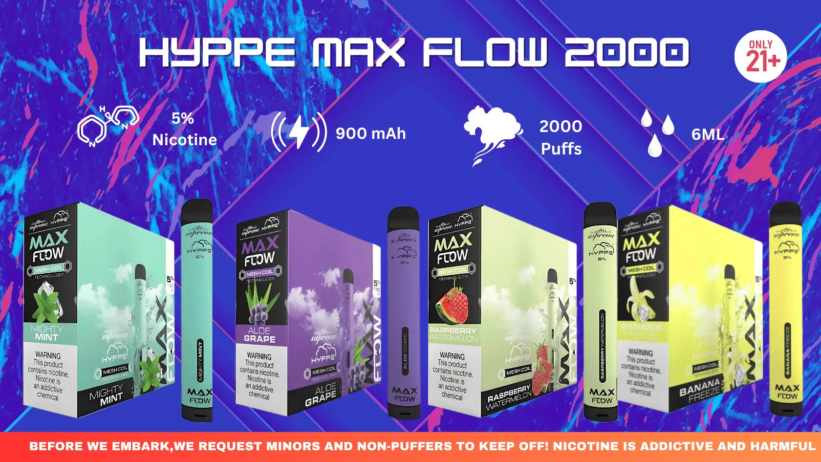 Hyppe Max Flow 2000