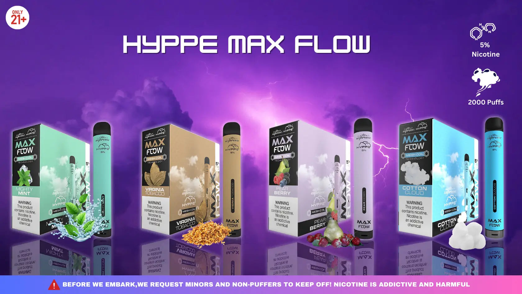 Buy Hyppe Max Flow Flavors Online 