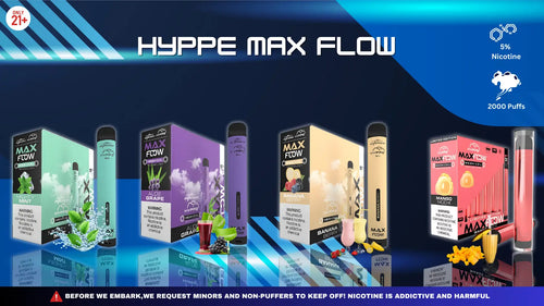 Hyppe Max Flow: Top Flavors You Can't Resist