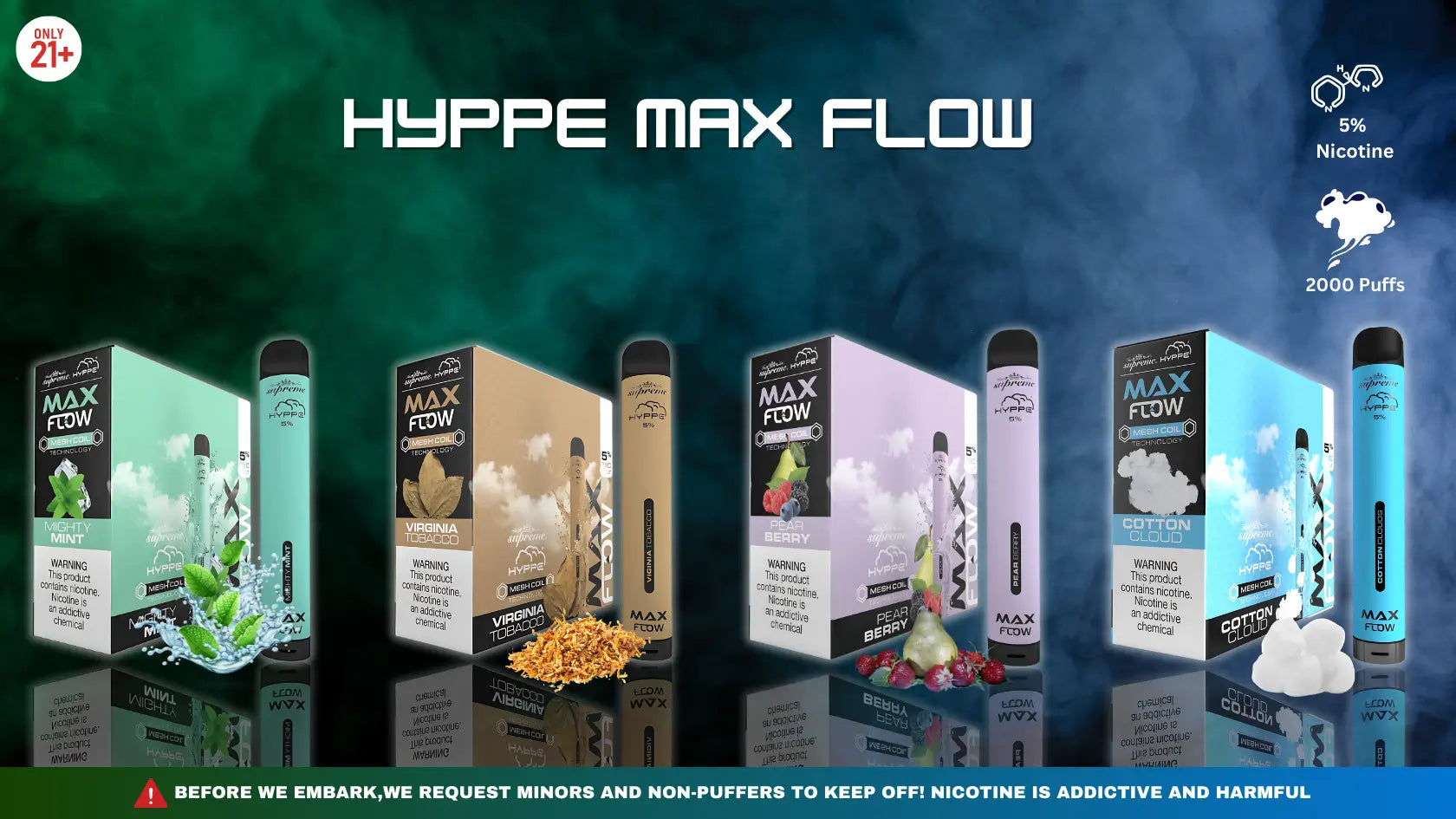 Hyppe Max Flow Vape