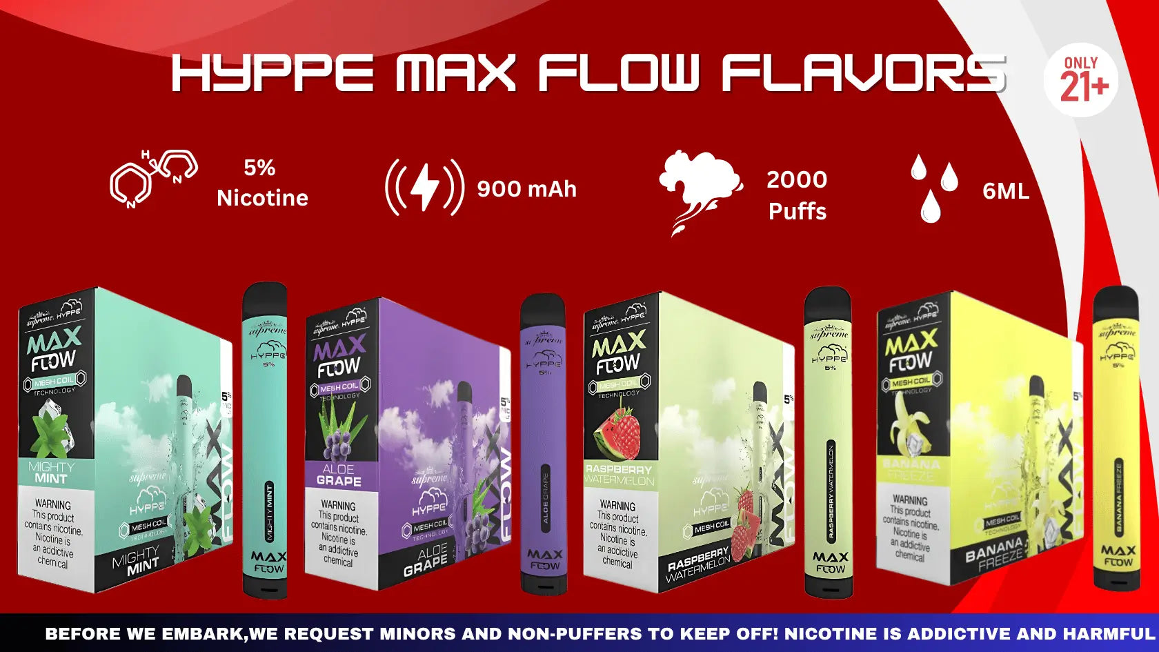 Hyppe Max Flow Vape