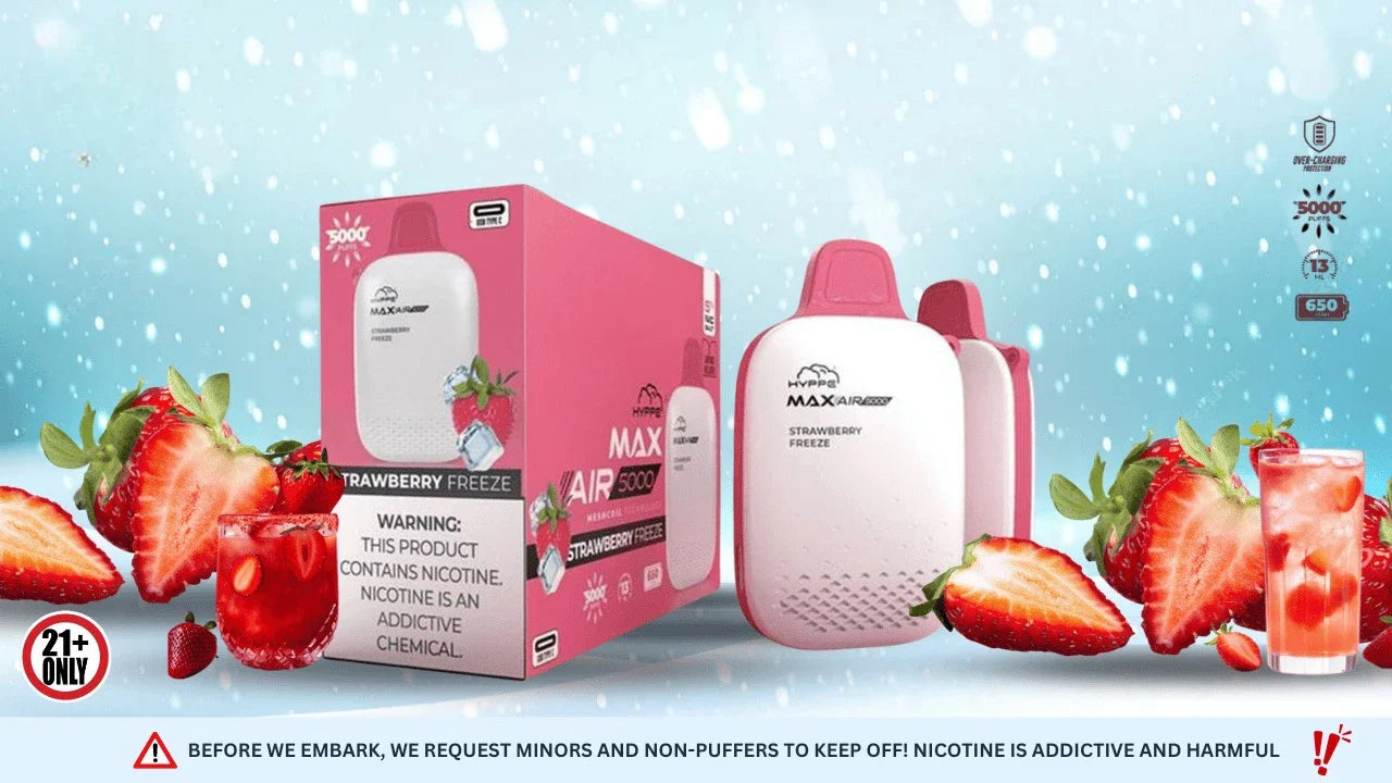 Hyppe Max Air Flavors