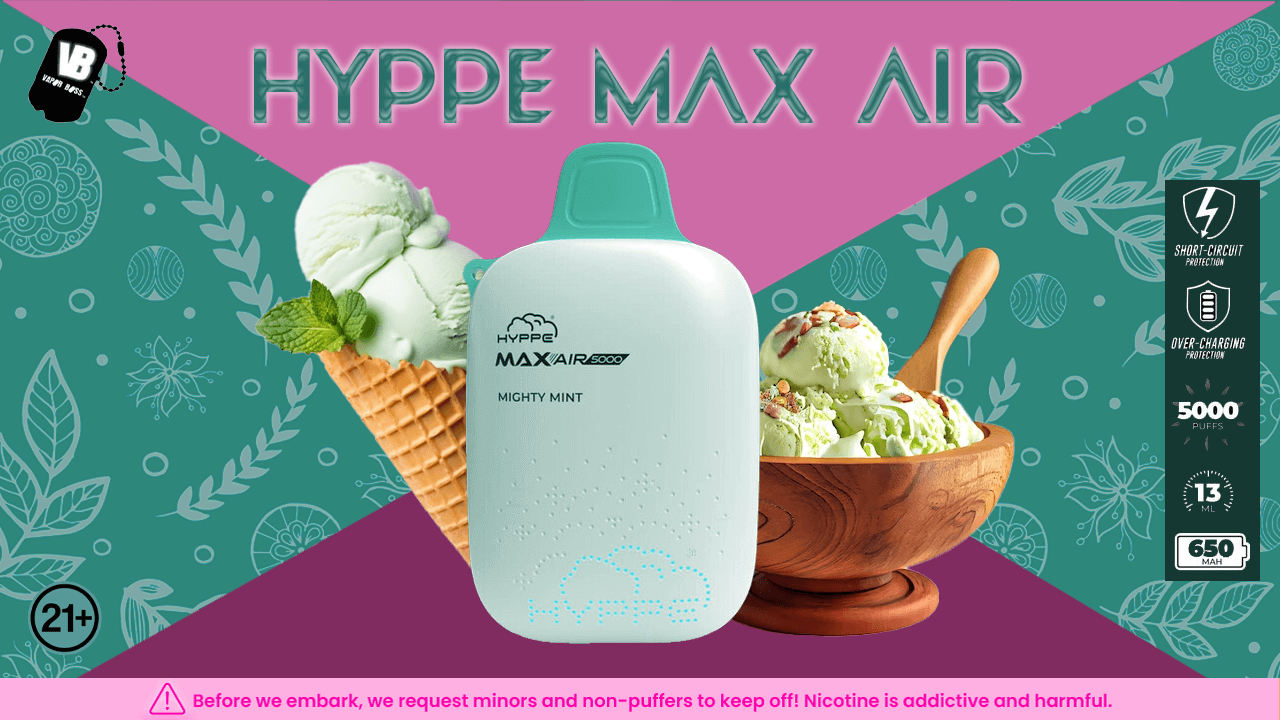 An Overview of the Hyppe Max Air Vape