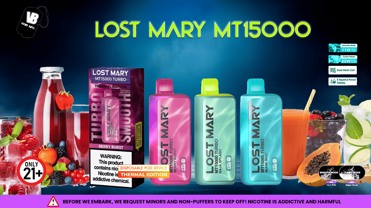 Introducing the Lost Mary MT15000 Turbo