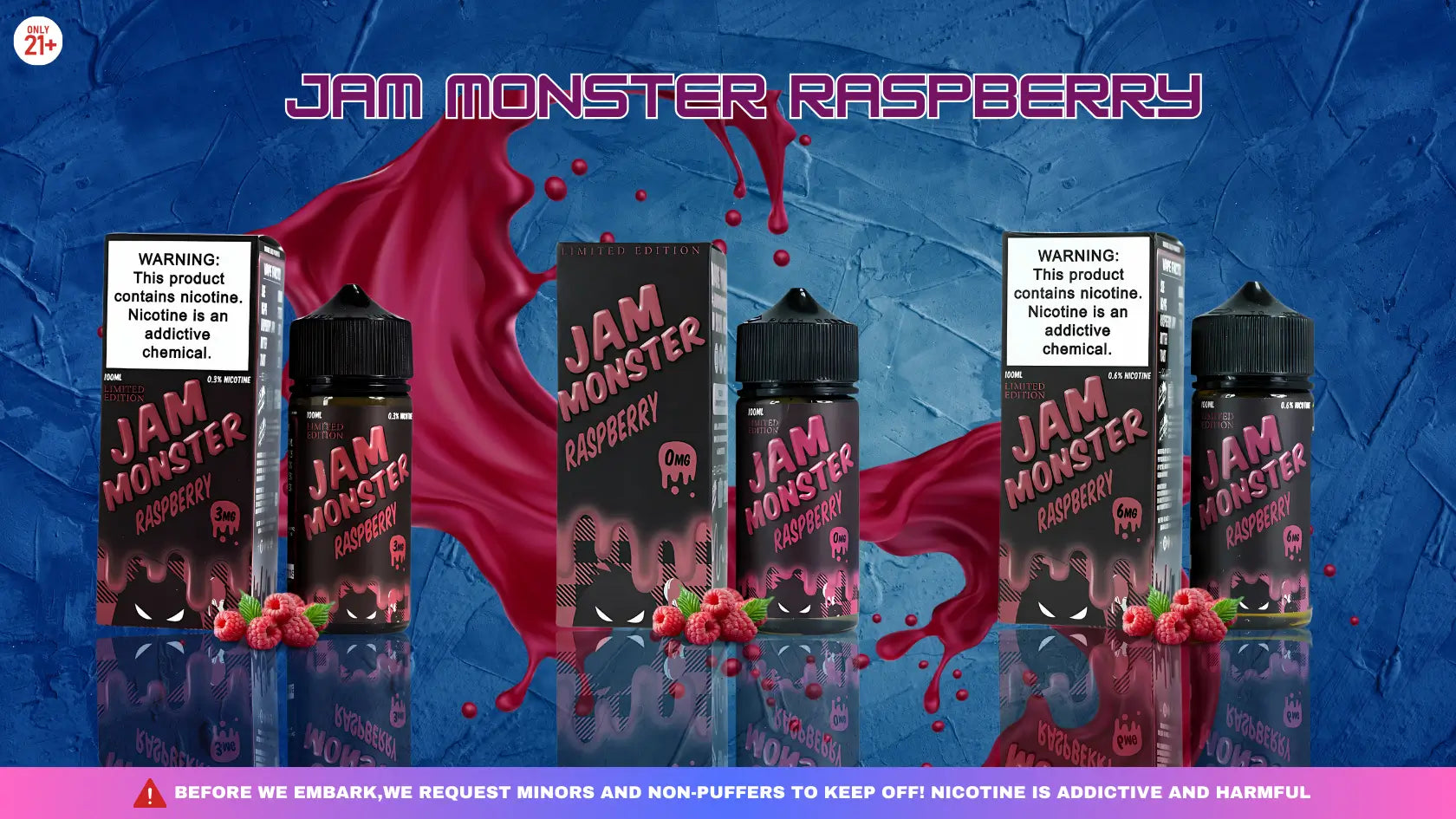 Jam Monster Raspberry