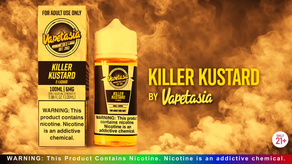 killer custard vape juice Killer Kustard Lemon - 100ml main image 0