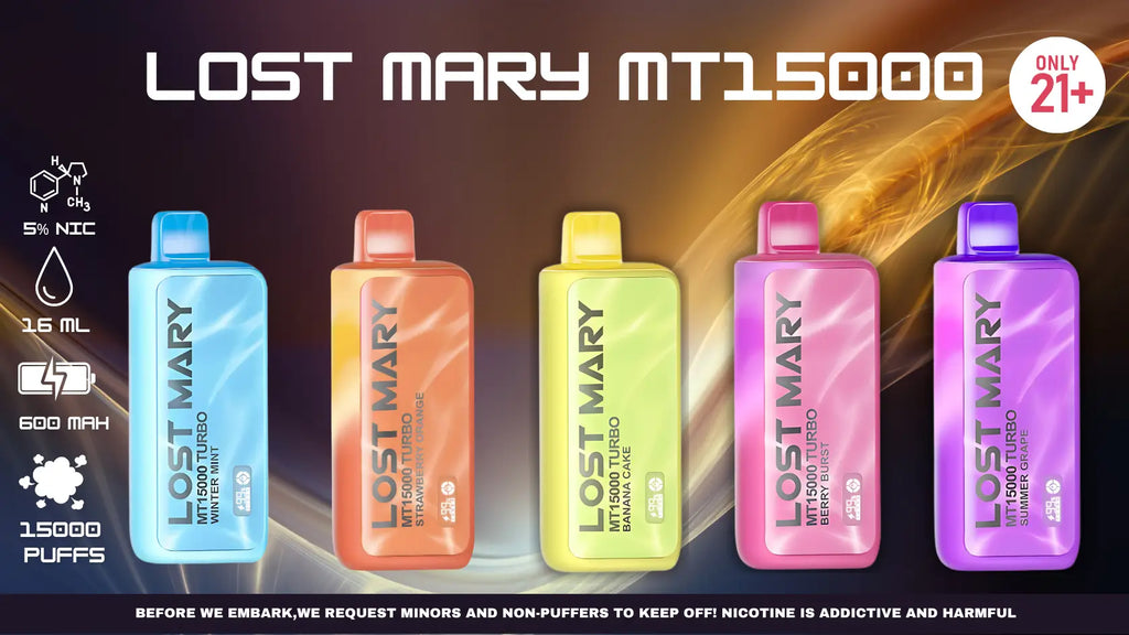Lost Mary MT15000 Turbo: Flavors, Price & Performance Lost Mary MT15000 Turbo: Flavors, Price & Performance