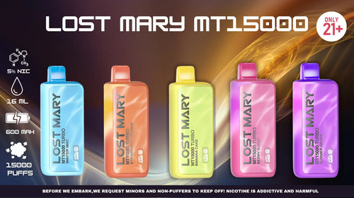 Lost Mary MT15000 Turbo: Flavors, Price & Performance Lost Mary MT15000 Turbo: Flavors, Price & Performance