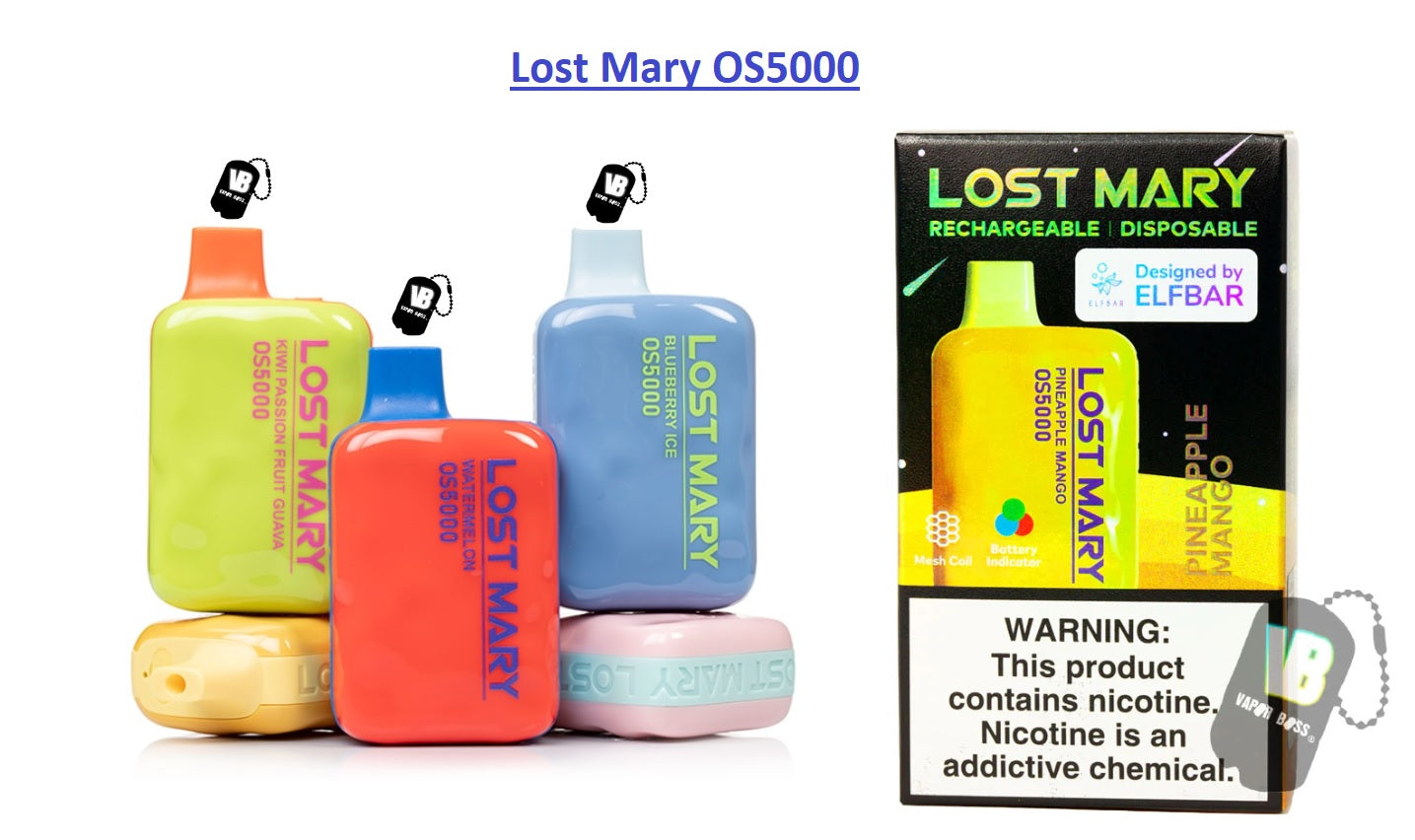 Lost Mary OS5000 Vape; Go Through The Insights!