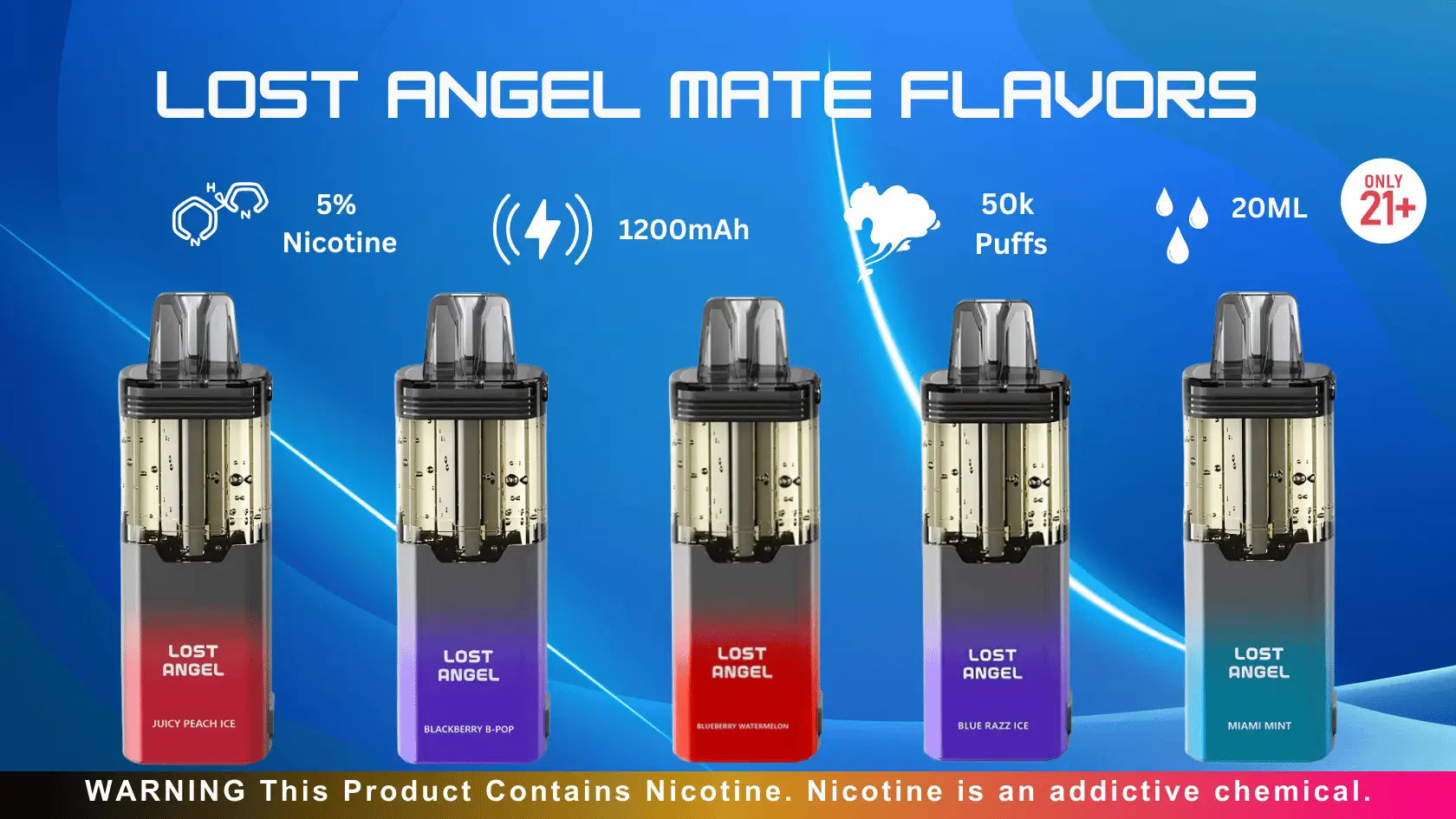 Lost Angel Mate Flavors