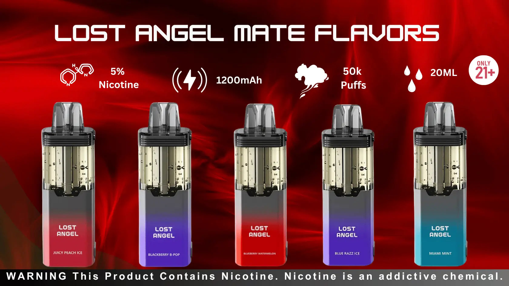 Lost Angel Mate Flavors