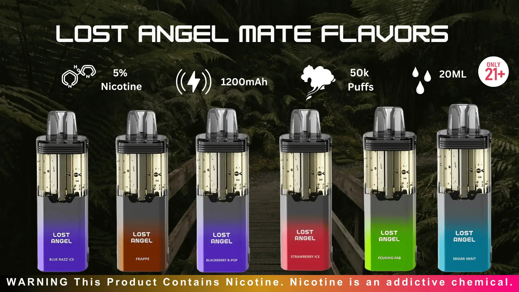 Lost Angel Mate Flavors