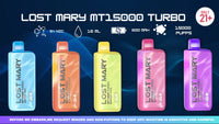 lost mary 15000 turbo review Lost Mary MT15000 Turbo Disposable Vape — $11.99