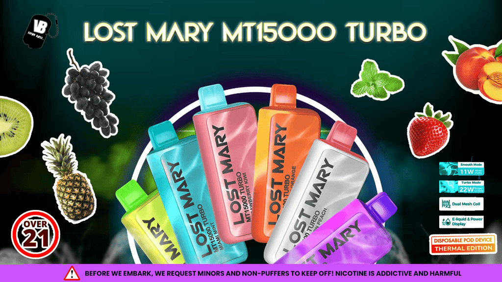 Lost Mary MT15000 Turbo Revolutionize the Entire Vaping Industry Lost Mary MT15000 Turbo Revolutionize the Entire Vaping Industry