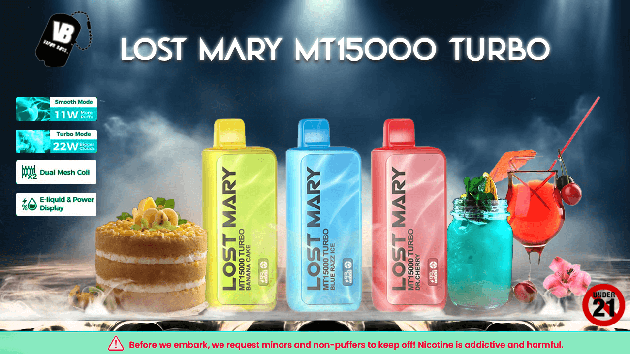 LOST MARY MT15000 TURBO FLAVORS