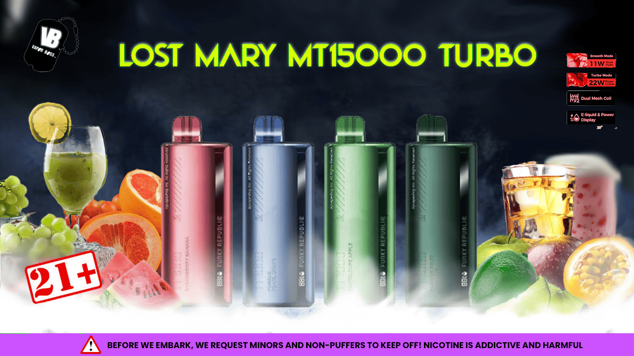 Unlocking the Power of Lost Mary MT15000 Turbo