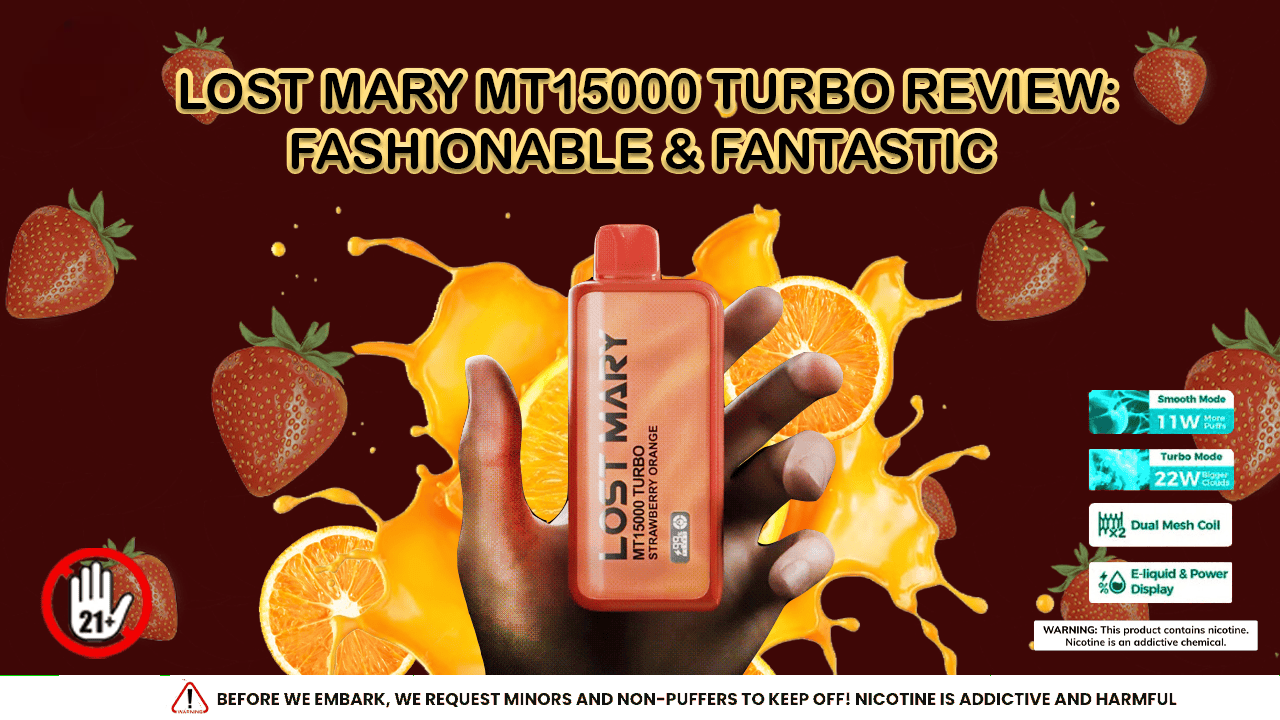 Lost Mary MT15000 Turbo Review