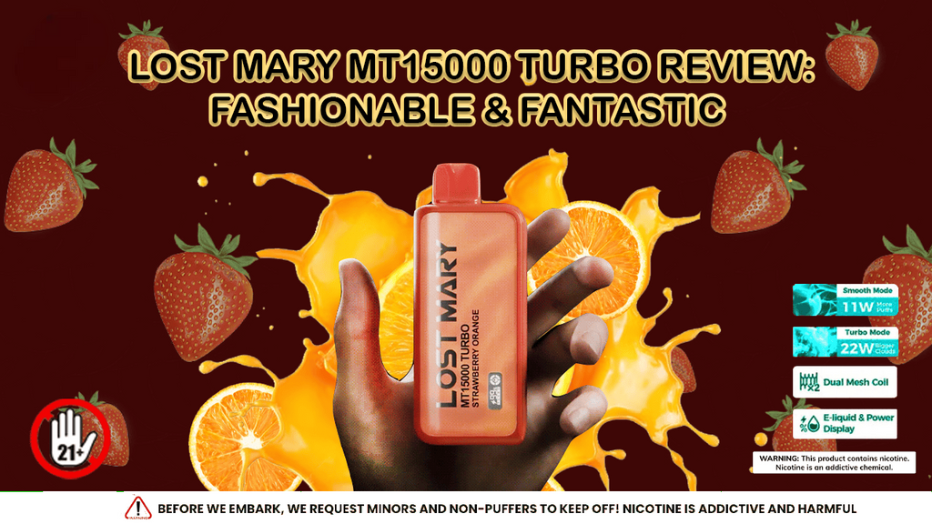 Lost Mary MT15000 Turbo Disposable Vape Review