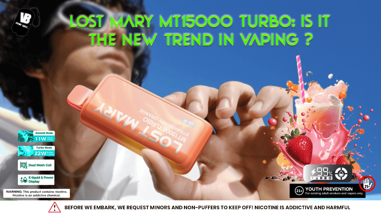 Lost Mary MT15000 Turbo: Is It the New Trend in Vaping?