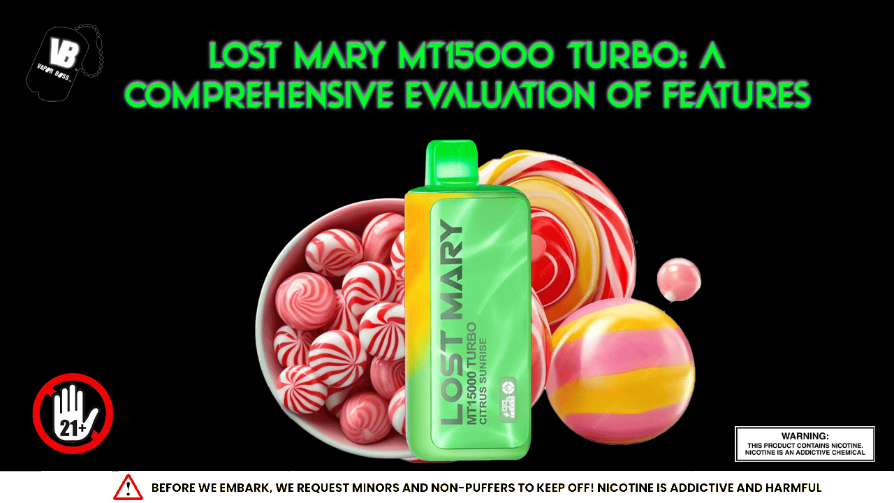 Lost Mary MT15000 Turbo: A Comprehensive Evaluation of Features