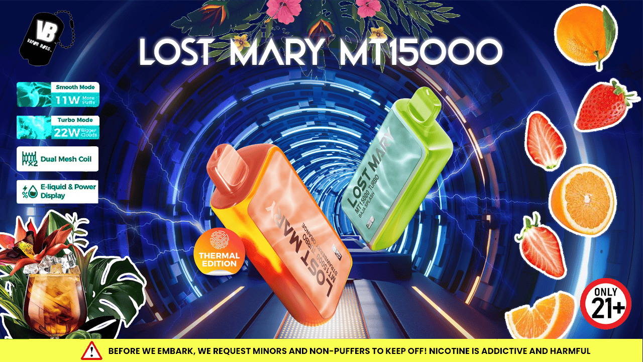 Introducing the Lost Mary MT15000 Turbo