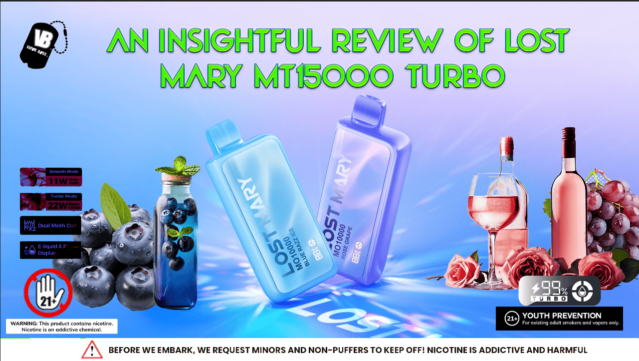 An Insightful Review of Lost Mary MT15000 Turbo