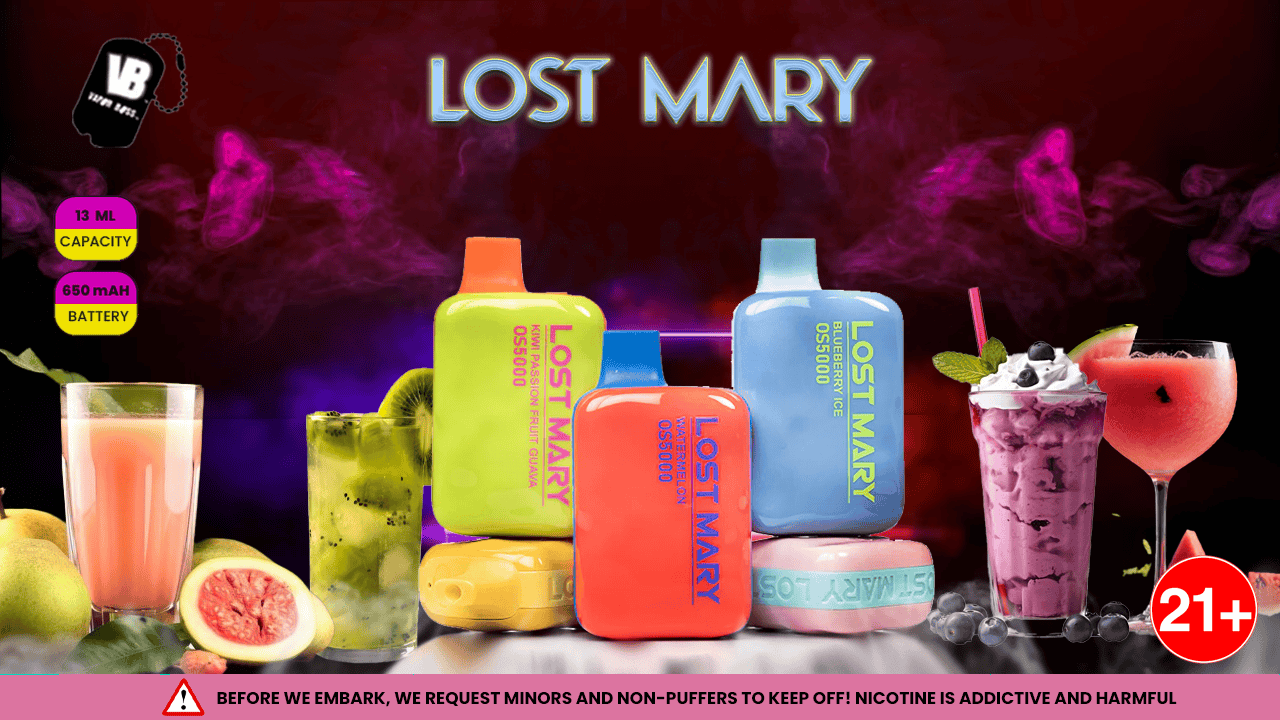 Lost Mary: Unveiling the Power of 5% Nicotine at $14.99!